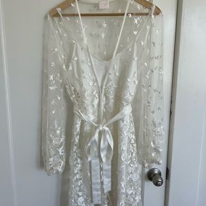LeRose Maya Bridal Robe and Slip